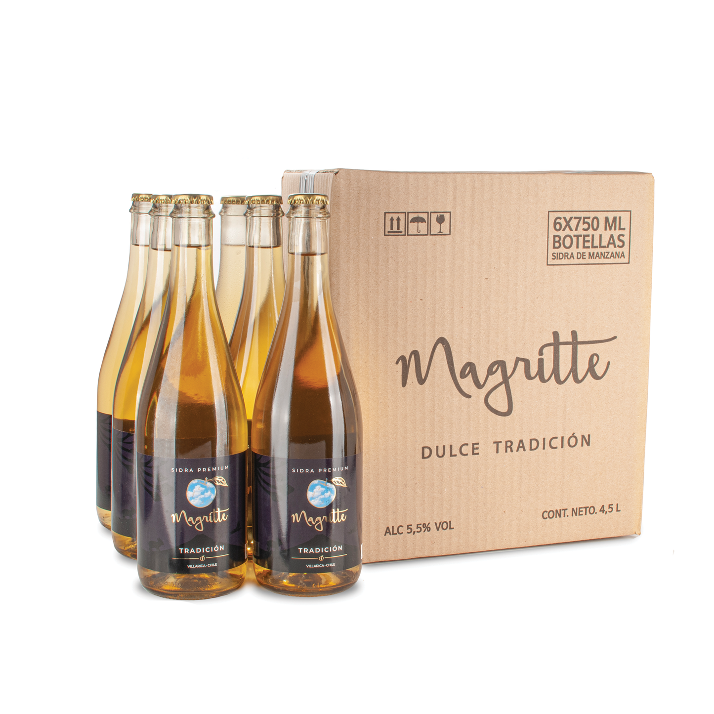 Sidra Tradición - Pack 6 Unidades 750 ml