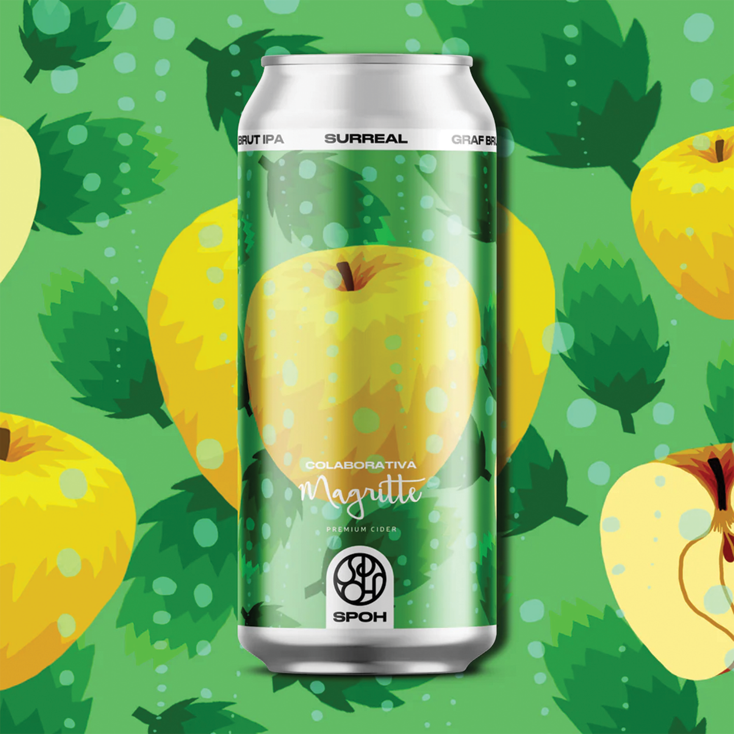 Surreal cerveza Graf Gose manzana Magritte/Spoh - 4 Pack 470ml