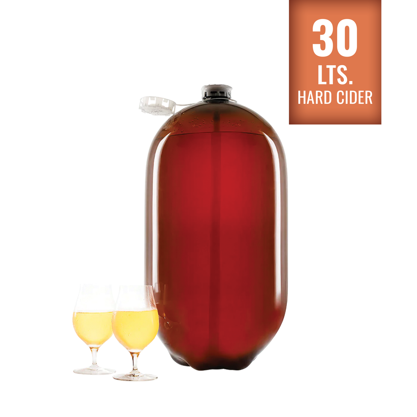 Barril Shopero PET Hard Cider - 30 Litros